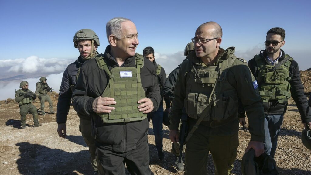 Netanyahu says Israeli troops will occupy a buffer zone inside Syria for the foreseeable future