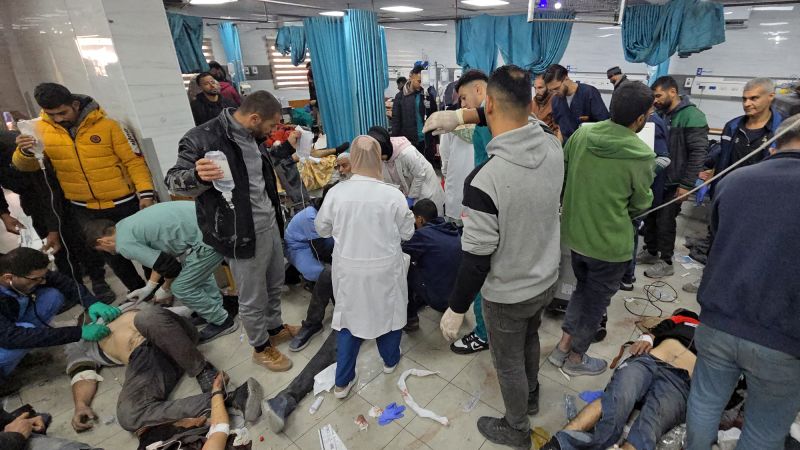 Israeli military kills four doctors in raid on Kamal Adwan Hospital in northern Gaza, eyewitnesses say