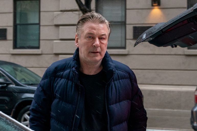 Actor Alec Baldwin in New York