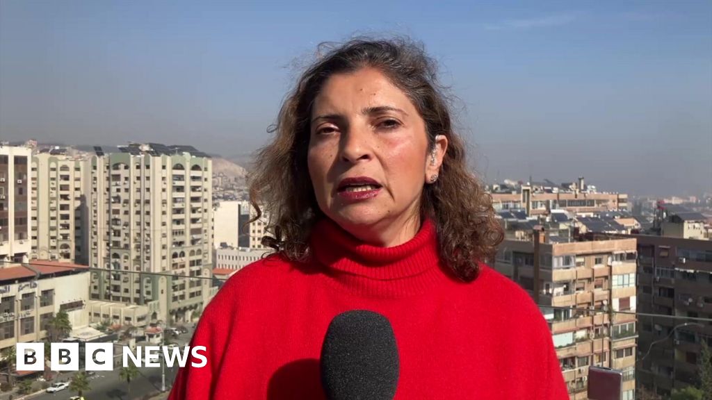 12 mins ago'People are seizing the moment to enjoy victory'Lina Sinjab in Damascus says people find it hard to believe that 54 years of the Assad dynasty have ended.

12 mins agoMiddle East