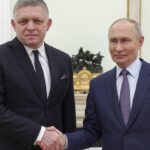 Russia’s Putin holds talks with Slovakian PM Fico, in a rare visit to Moscow by an EU leader