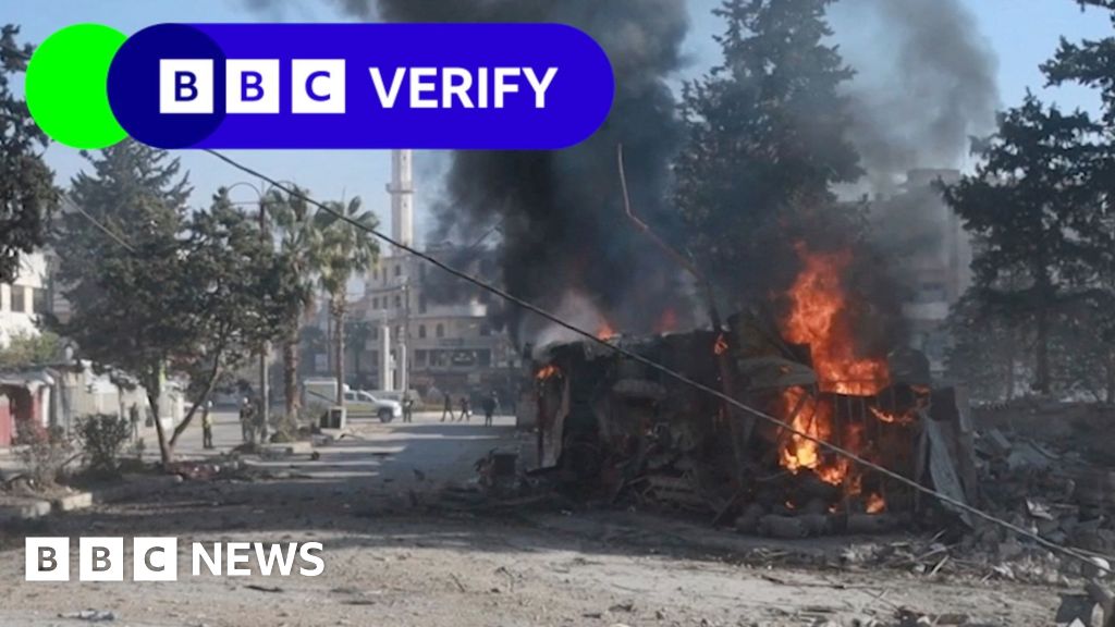 BBC Verify tracks week of rebel advances in SyriaIt’s been one week since rebel forces launched their largest offensive against the Syrian government in years. BBC Verify has been tracking their advances.
56 mins agoMiddle East