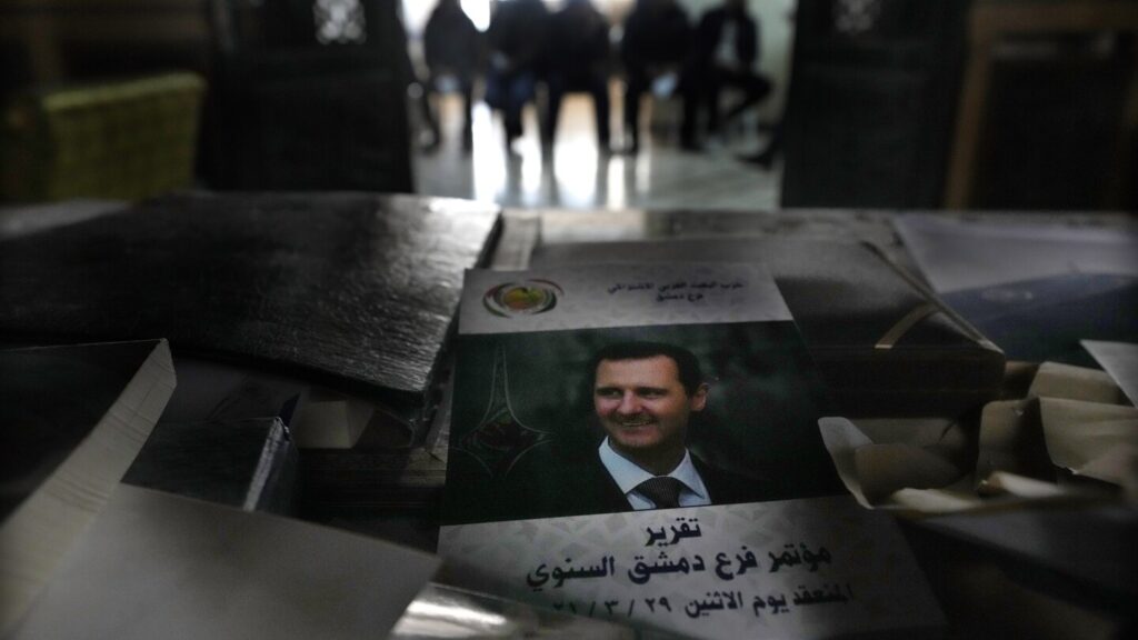 Now Syria’s long-ruling Baath party is collapsing, too