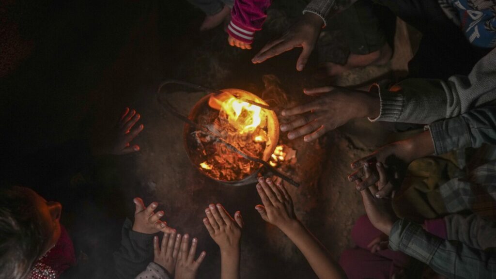 Winter is hitting Gaza and many Palestinians have little protection from the cold