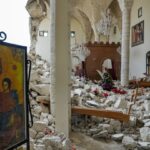 In the ruins of a bombed-out church in Lebanon, there’s now a tiny Christmas tree