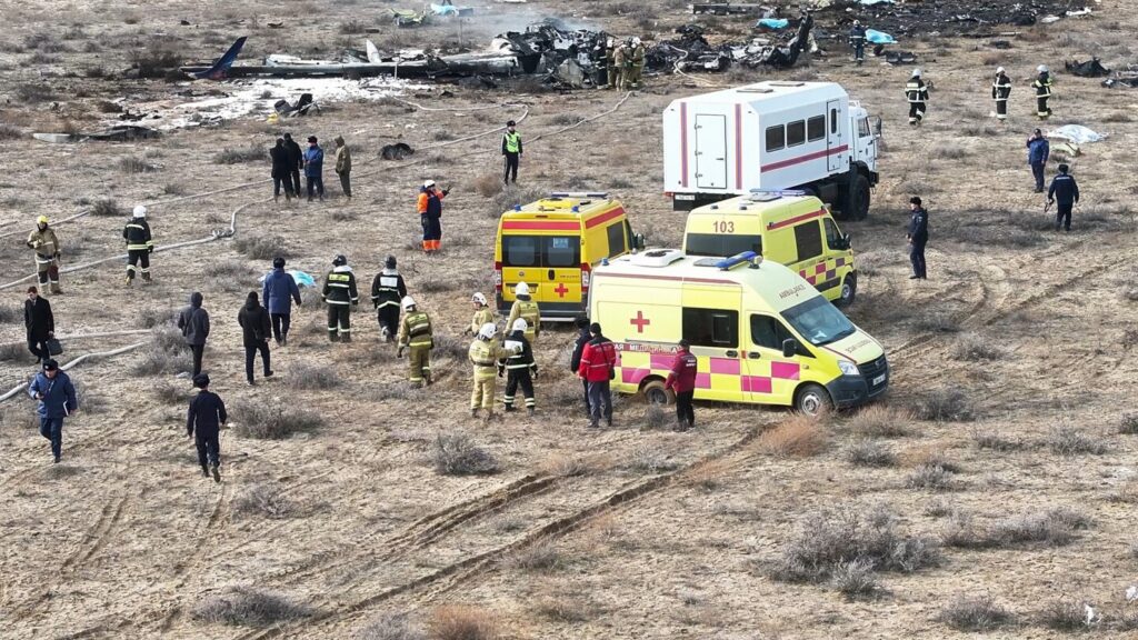 Kazakhstan says at least 28 survived in Azerbaijan Airlines’ plane crash. Over 30 are likely dead