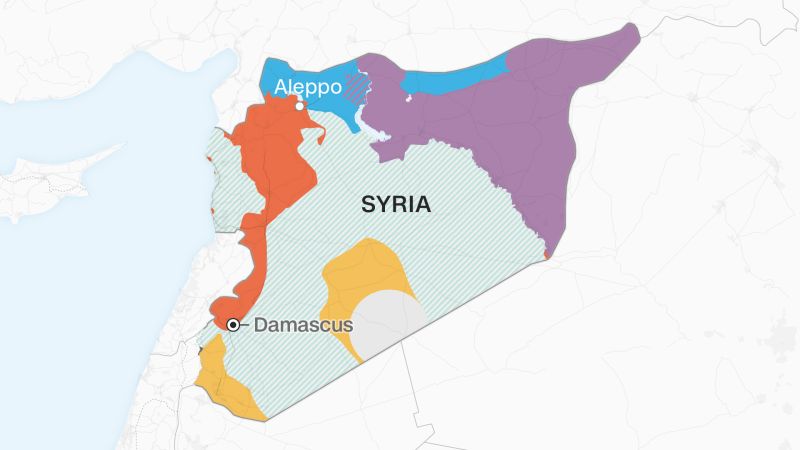 How Syria’s rebels toppled the Assad regime, in 7 maps