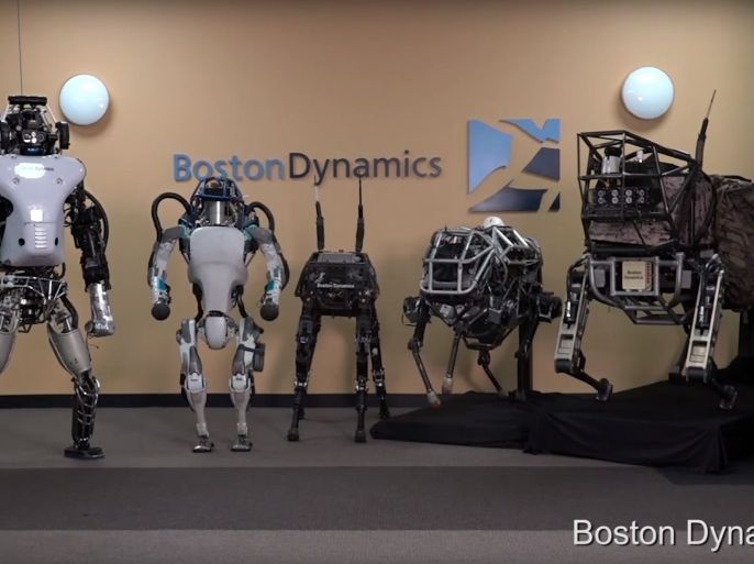 Robots of boston dynamics