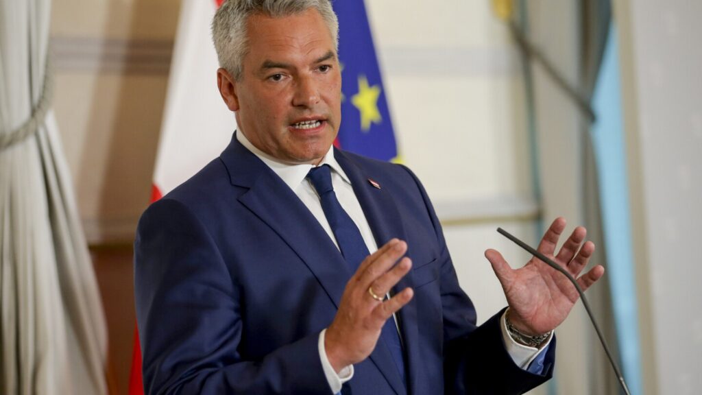 Austrian Chancellor Nehammer says he will resign after talks on forming a new government fail