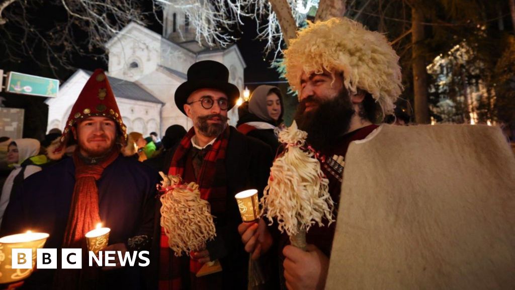 In pictures: Orthodox Christians celebrate Christmas