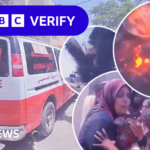 Almost 100 strikes located in Gaza 'humanitarian zone', BBC Verify analysis suggests