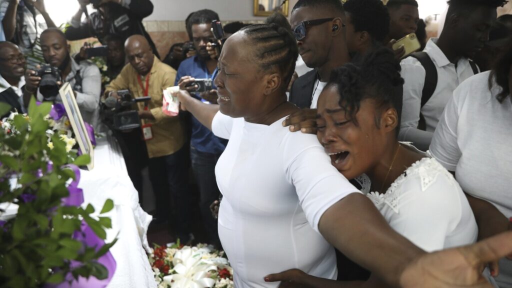 Journalists in Haiti demand justice as they bury a second colleague killed by gangs