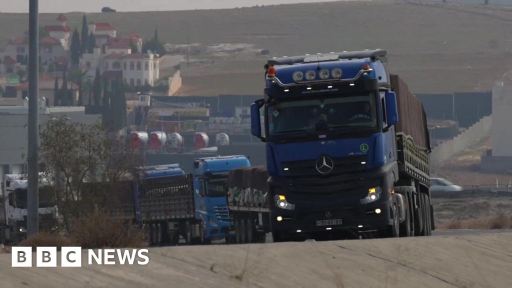 On board aid convoy on its way to offer hope for Gaza