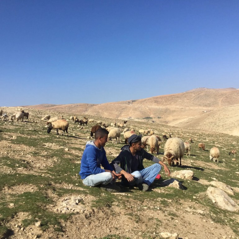 Palestinian Bedouins have inhabited the hills of the occupied West Bank for generations and are recognised as being among the Indigenous Peoples of the region [Faris Ka'abneh/Al Jazeera]