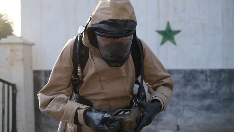 Dealing with Assad’s toxic legacy, one secret chemical lab at a time