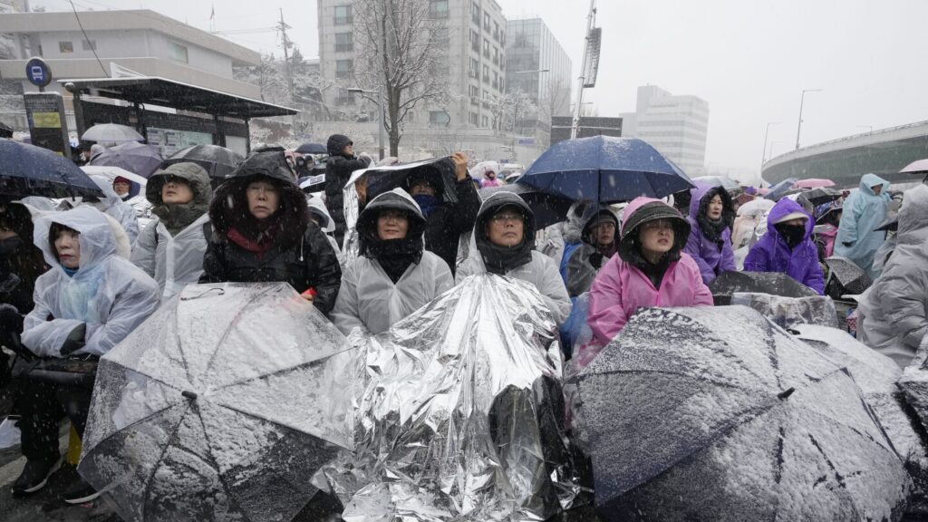 South Korean protesters brave cold to demand Yoon’s ouster as detention deadline looms