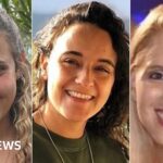 Who are the three Israeli hostages released by Hamas?