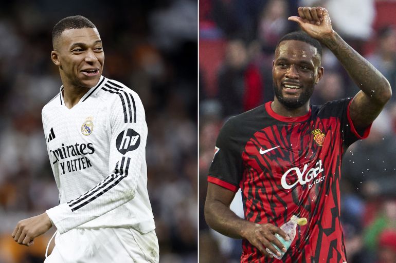 كيليان مبابي Kylian Mbappe ريال مدريد سايل لارين Cyle Larin ريال مايوركا