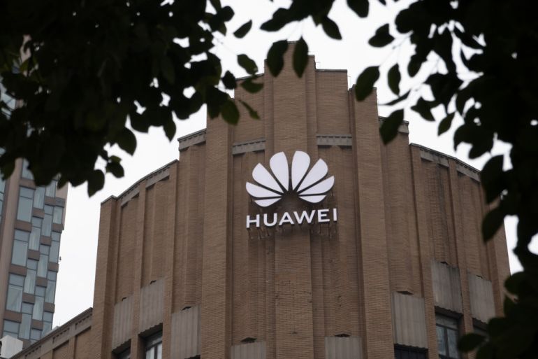 The Huawei Global flagship store is seen at Nanjing Road Pedestrian Street in Shanghai, China, on December 30, 2024. (Photo by Costfoto/NurPhoto via Getty Images)