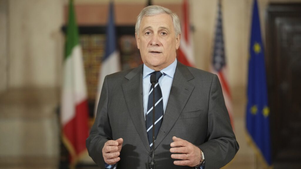 Italy’s foreign minister heads to Syria to encourage post-Assad transition