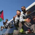 183 Palestinian prisoners released after Hamas frees three Israeli hostages